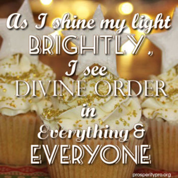 divine order in cupcakes